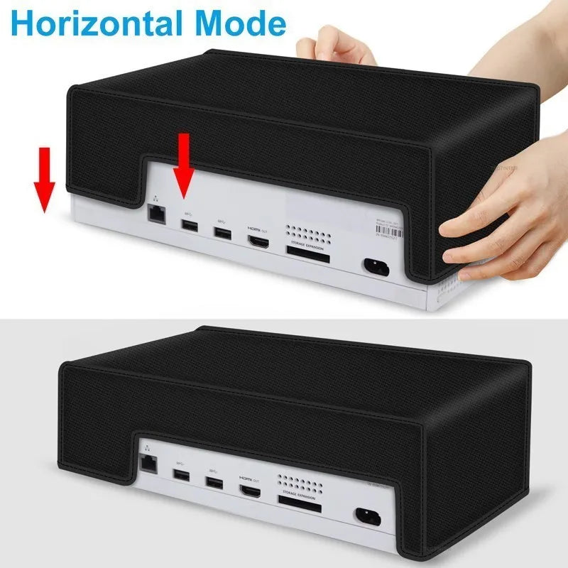 Dust-Proof Sleeve for Xbox Series S Console Anti-Scratch Dust Cover Protective Case Vertical Cover For Xbox Series S Accessories