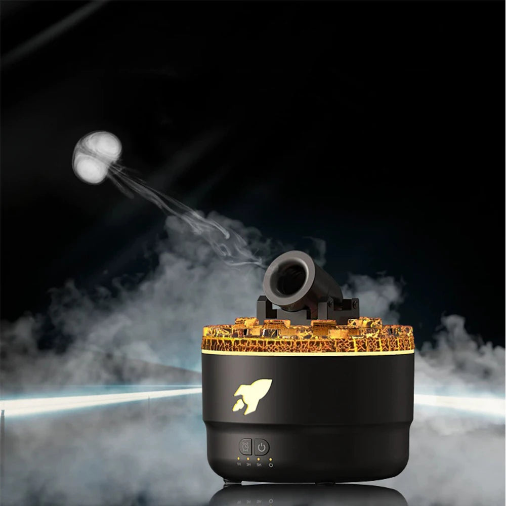 Cannon Blast Aroma Humidifier Essential Oil Diffuser Cannon Blast Turret Aromatherapy Humidifier Aroma Diffuser Air Humidifier