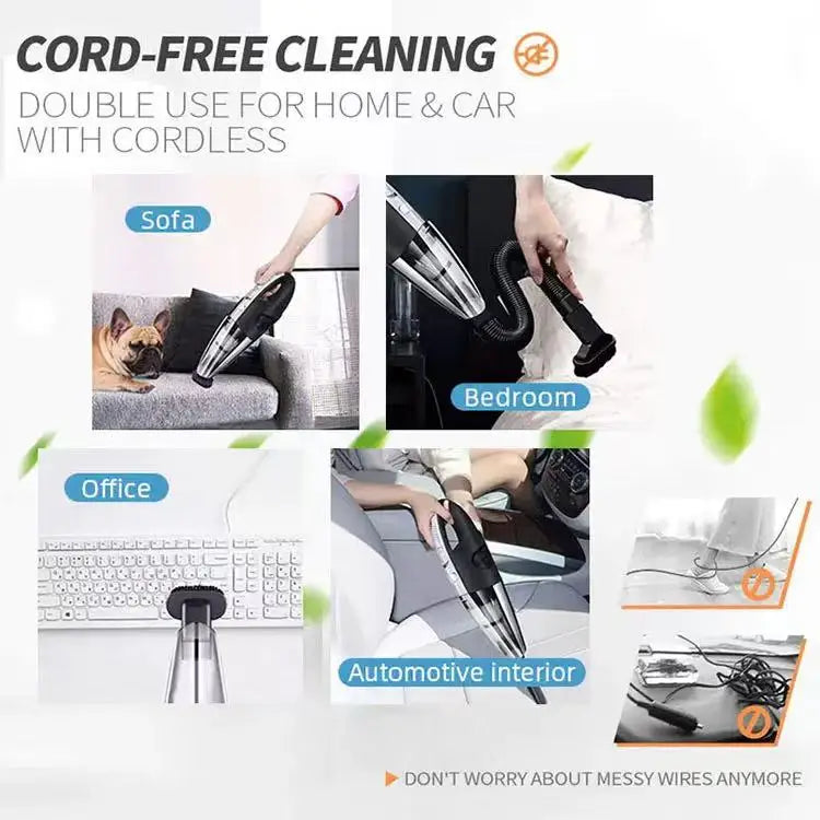 2025 New Handheld Vacuum Cleaner Multi-Function Integrated Machine Home Car Portable Wireless High Suction Gift