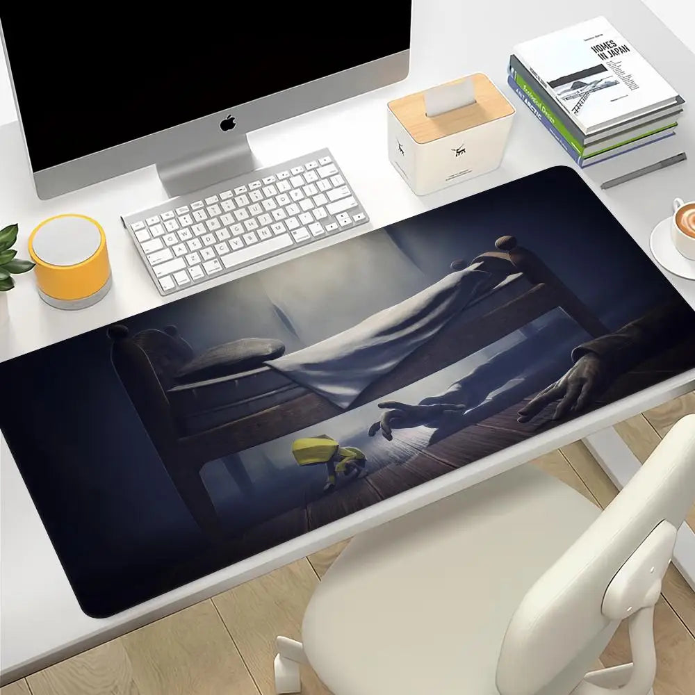 Xxl Mouse Pad Gamer Little Nightmares Pc Cabinet Games Desk Mat Mousepad Anime Computer Desks Office Accessories Keyboard Gaming