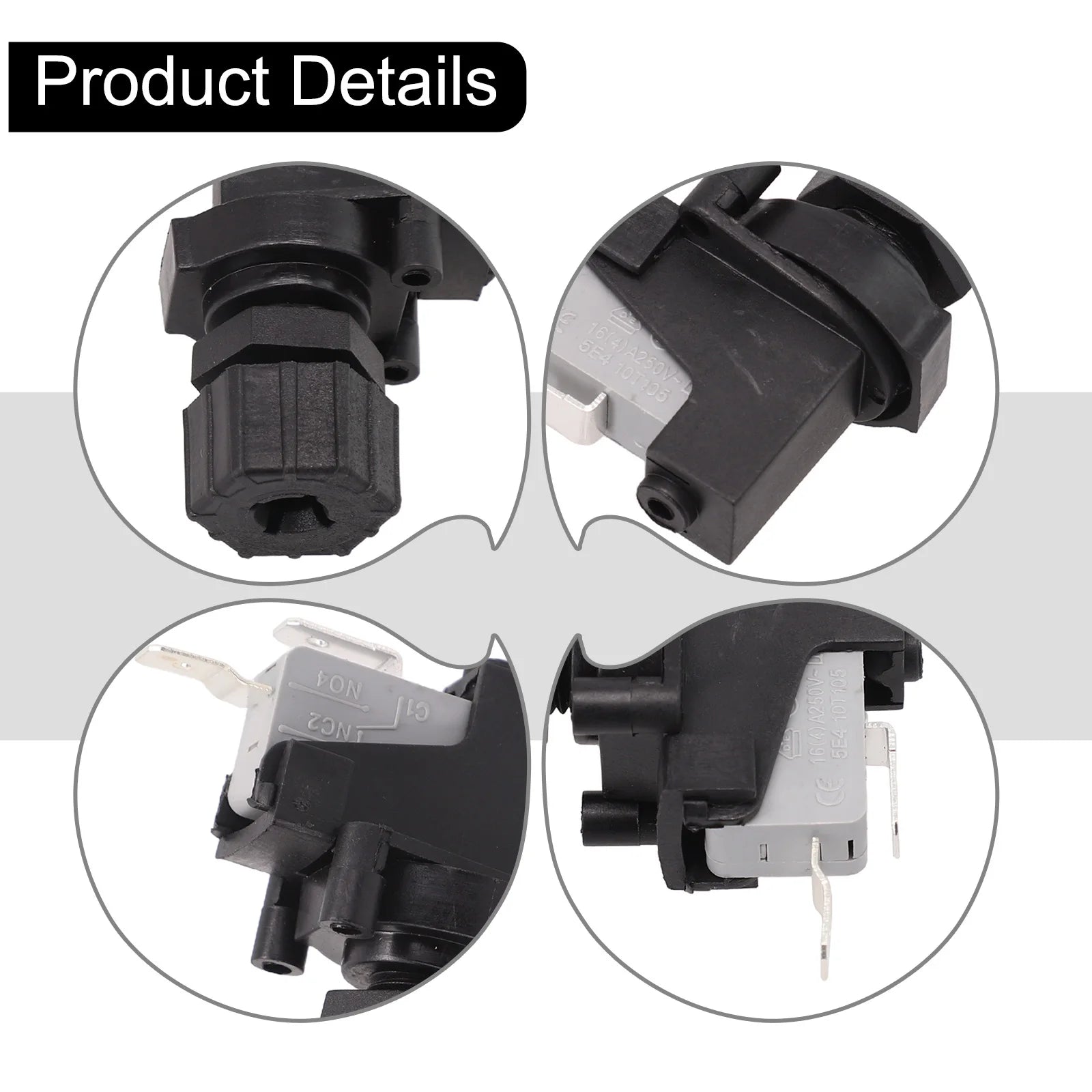 On Off Push Air Switch Jet Tool Pneumatic Air Pressure Switch Knob For Swimming Pool Spa Pumps Sanitary Equipment