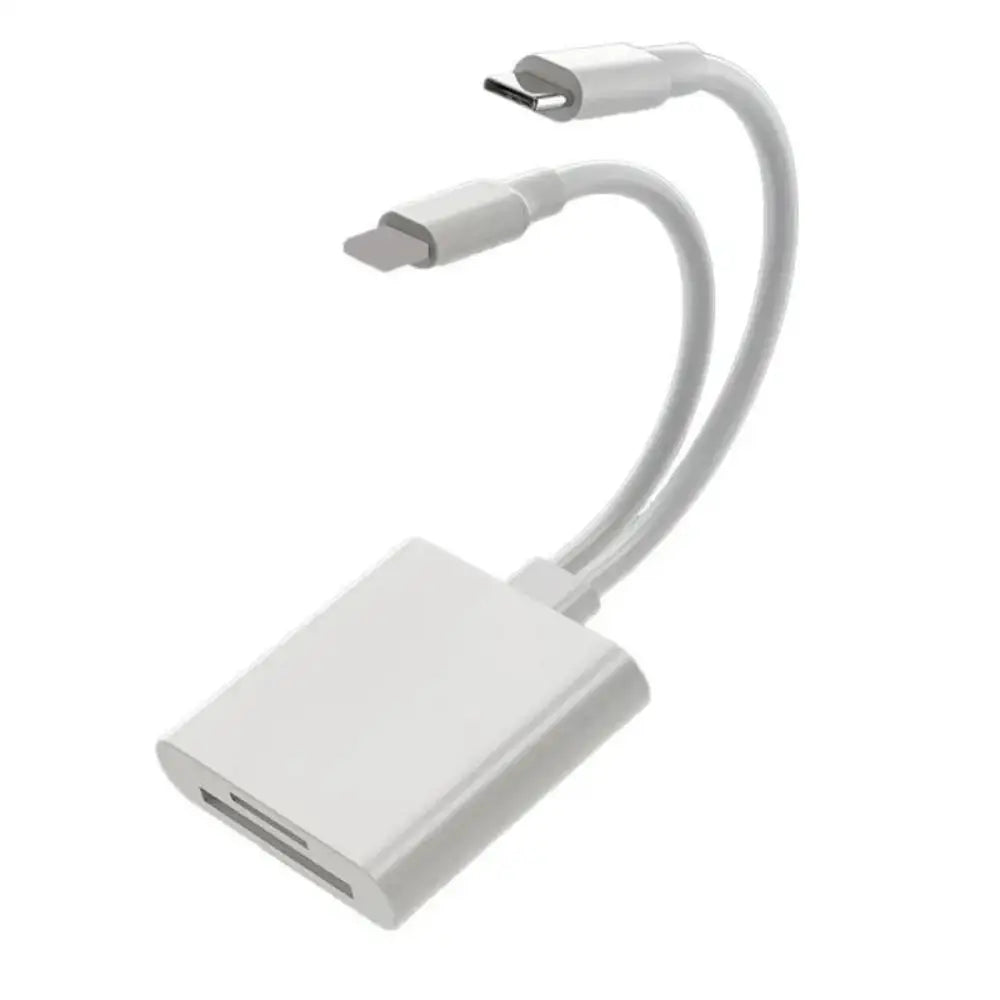 3-in-1 Lightning TypeC To SD & TF Card USB Camera AdapterFor iPhone iPad Card Reader USB Dongle for USB Flash Plug Play