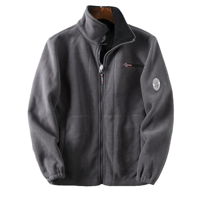 Customizable New Hot Selling Stand Collar Jacket Coat Plush Thickened Casual Coat Tailor-made Suits