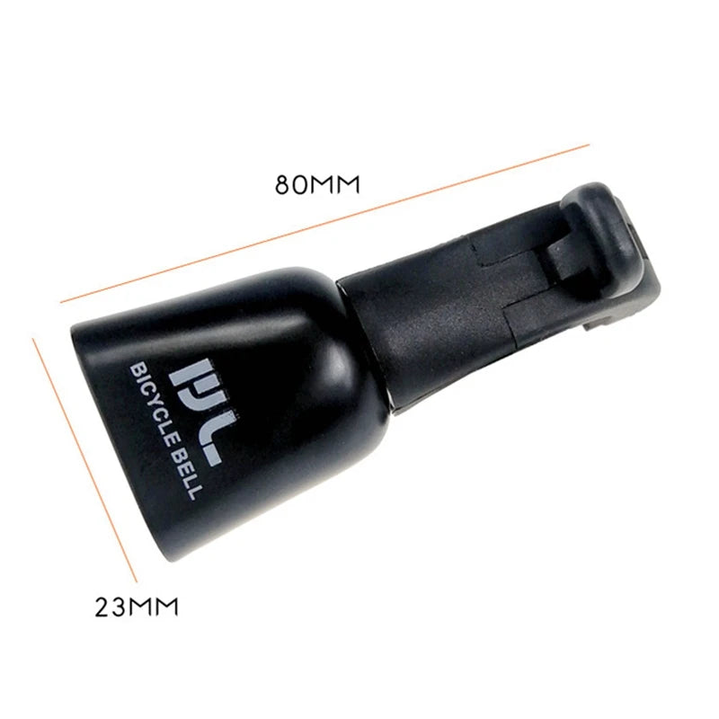 shanmashi Outdoor Bicycle Bell Creative Bike Bull Head Bell Horn Bicycle Accessories for Mountain Balance Bike Black HYP