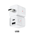 Smart USB Adapter Switch Zigbee 3.0  2 in 1 Mini USB Type-C Power Adaptor Plug Works with Home Assistant Zigbee2MQTT ZHA