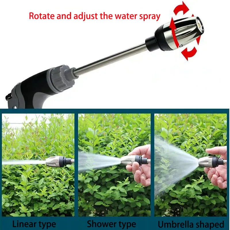 25FT-150FT Garden Hose Expandable Magic Water Pipes Home Garden Daily Watering Tools High-Pressure Car Wash Cleaning Water Gun