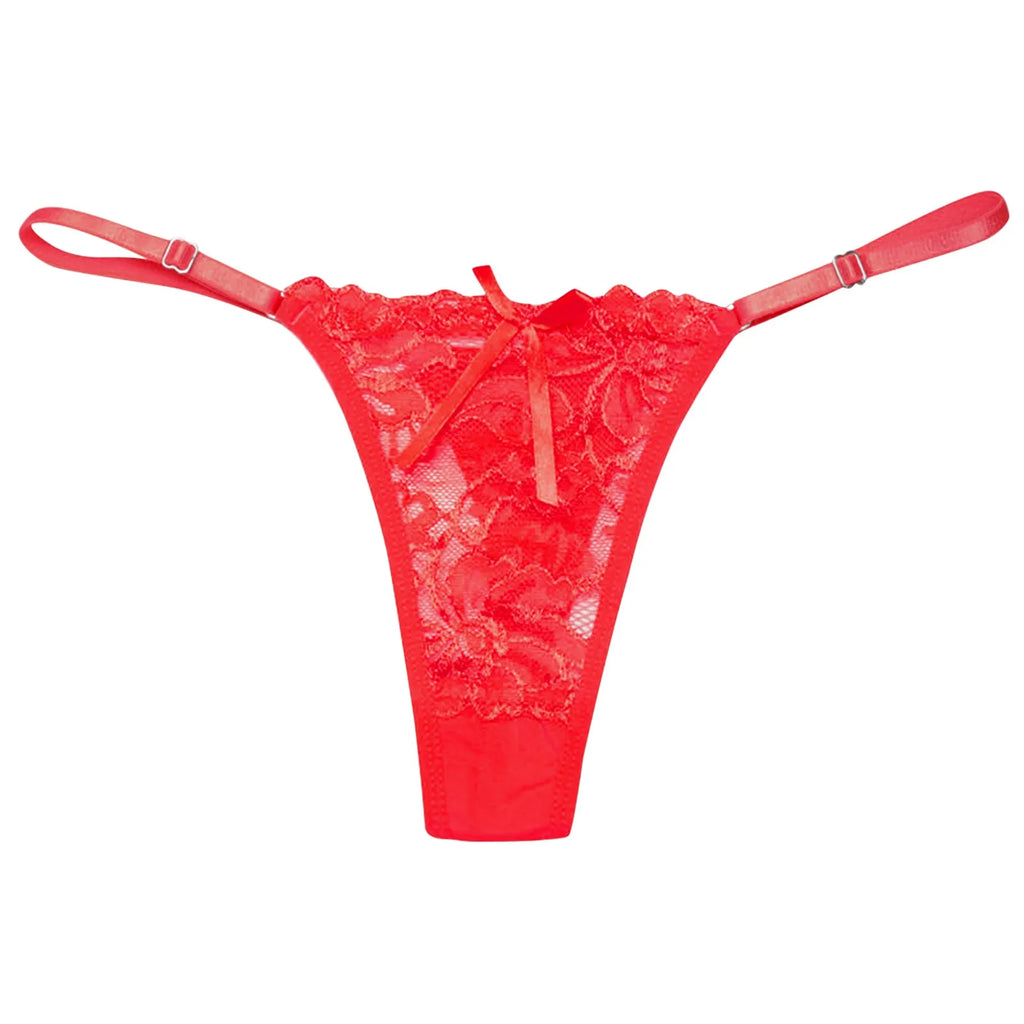 Ladies Lace Sexy Panties Embroidered Bandage Underwear Women Transparent Breathable Thongs Bowknot Sexy Lingerie трусы женские