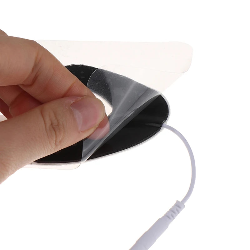 1PCS Lips Electrode Pad For Massager Non Woven Fabric Replacement Patch Accessory Pulse