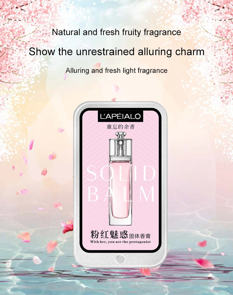 Vroue Liggaam Feromoon Parfum Soliede Balsem Langdurige Geur Liggewig Geur Draagbare Soliede Parfum Balsem