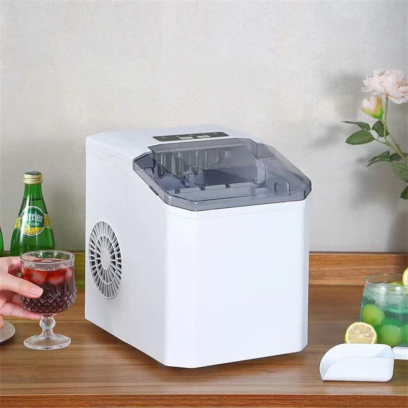 ice Machine Automatic mini electric Ice Cube Maker for Bar Home Kitchen Office 6Mins/9 Pcs Portable Ice Maker ice making Machine