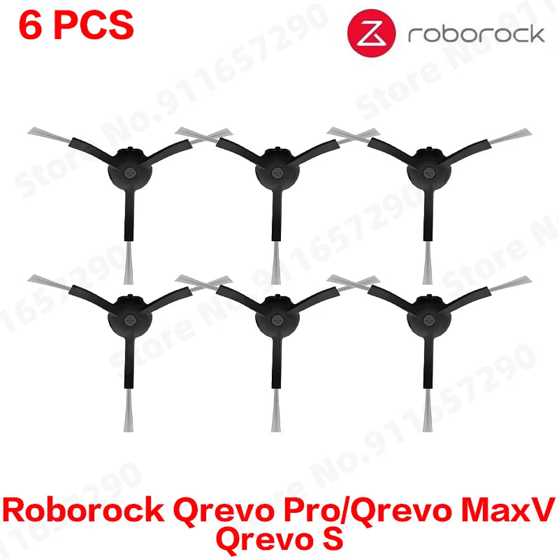 Roborock Qrevo Pro/Qrevo MaxV/Qrevo S Robot Vacuum Spare Parts Main Side Brushes Mop Cloths HEPA Filters Dust Bags Accessories