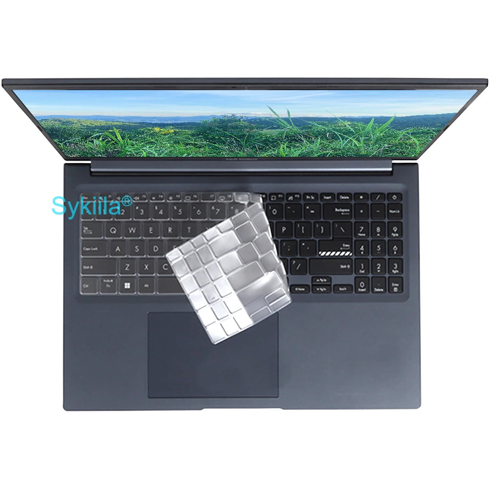 Keyboard Cover for ASUS Vivobook K6502 K6501 M6501 K5504 K3502 M3502 E1504 X1504 M3504 M1503 X1503 Silicone Protector Skin Case