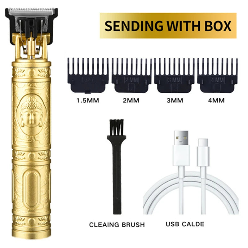 T9 USB Electric Hair Clipper For Men Hair Cutting Machine Chargeable Man Shaver Trimmer Barber Technical Beard Trimmer