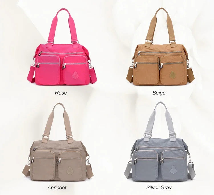 Women's Fashion Top-Handle Bag for Women Big Handbag Nylon Crossbody Bags Waterproof Shoulder bag purses and handbags bolsos sac