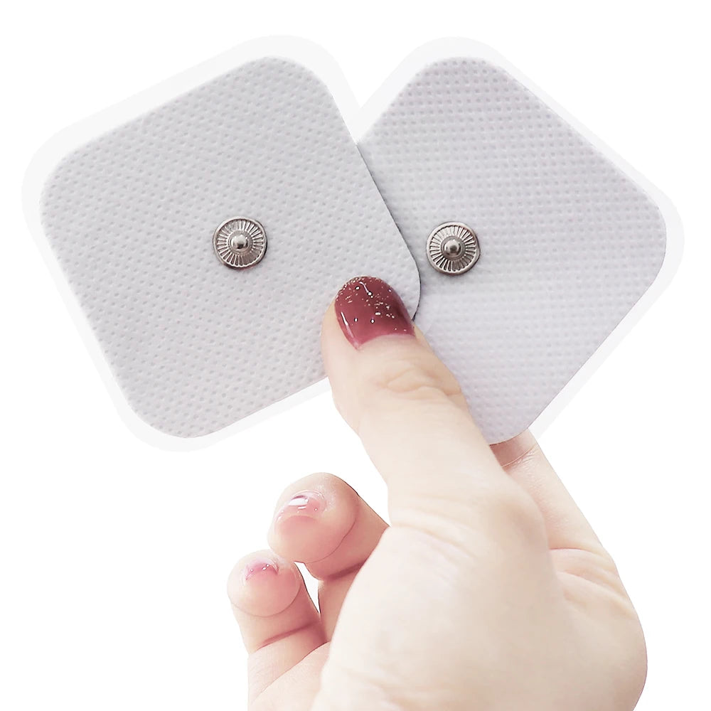 Electrostimulation Patches Tens Electrode Pads  for EMS Muscle Stimulator Electric Massager Replacement Conductive Gel Sticker