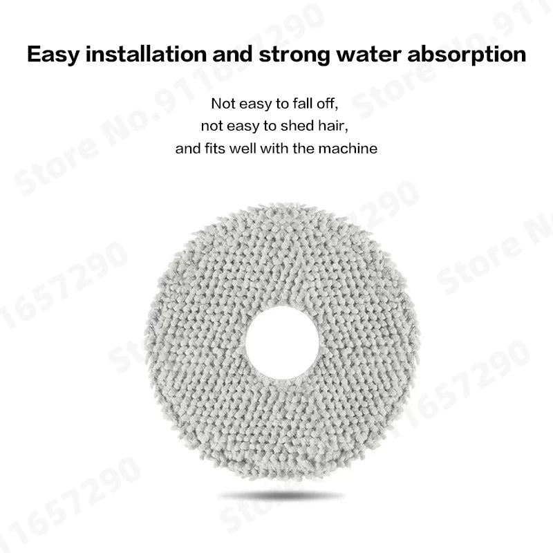 Roborock Qrevo Pro/Qrevo MaxV/Qrevo S Robot Vacuum Spare Parts Main Side Brushes Mop Cloths HEPA Filters Dust Bags Accessories