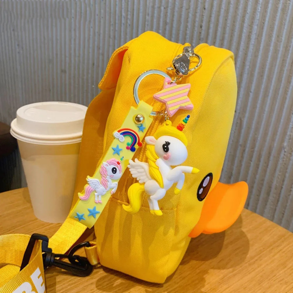 Cartoon Rainbow Horse Key Ring Cute Unicorn Car Keychain Pendant Fashion Creative Trend Bag Pendant Gift Key RingGiftAccessories