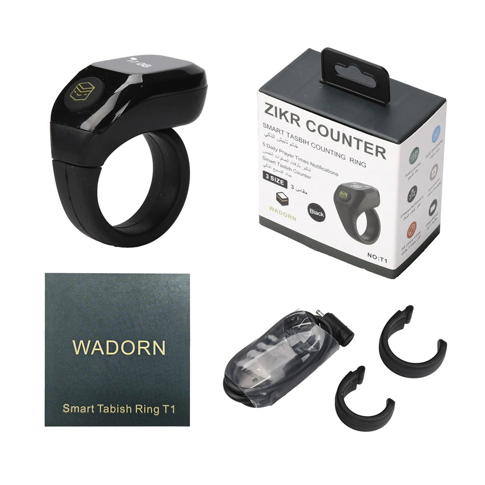 Smart APP Ring Counter OLED Display Portable Digital Display Counter Bluetooth Counting Ring Rechargeable Finger Counter