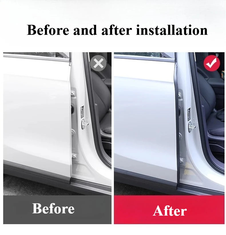 For LEAPMOTOR B10 Sealing Strip Door Seam Noise Reduction and Sound Insulation Waterproof and Dustproof Modified Accessories