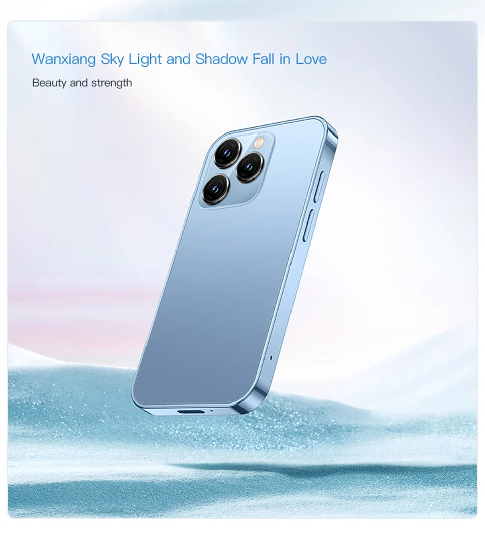 New SOYES XS15 Mini Smartphone 3.0inches MTK 2GB RAM 16GB ROM WCDMA 3G Dual SIM 2MP Rear Camera 480x854 Type-C Android Cellphone