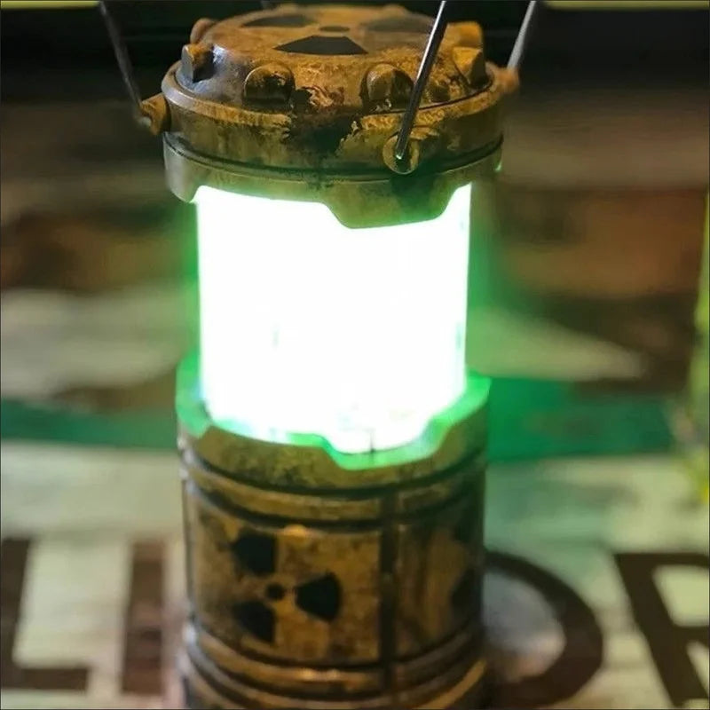 Mini Simulation Nuclear Reactor Lantern Gift Handheld Camping Light Halloween Gift Night Lamp Home Decor Ornaments