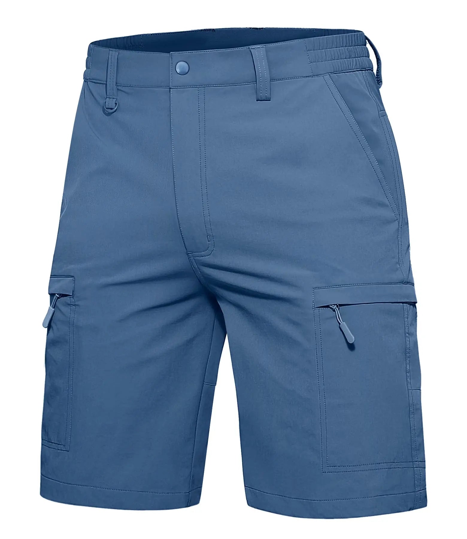 TACVASEN Summer Moisture Wicking Casual Shorts Mens Cargo Work Shorts Running Jogging Sports Bottoms Nylon Rip-Stop Short Pants