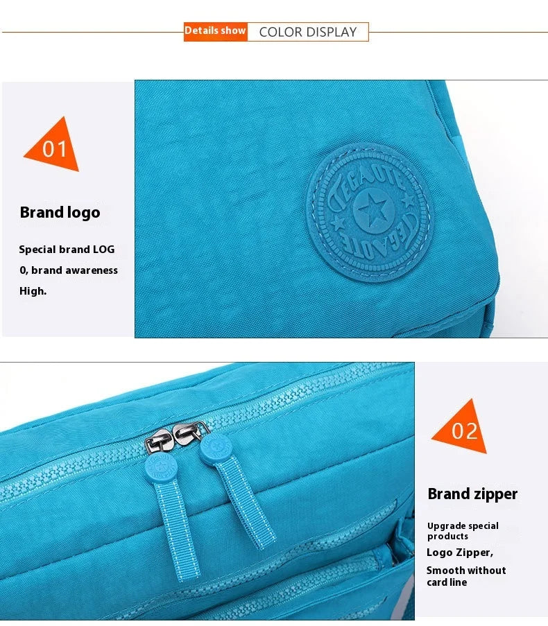 TEGAOTE Nylon Women Messenger Bags Small Purse Shoulder Bag Female Crossbody Bags Handbags High Quality Bolsa Tote