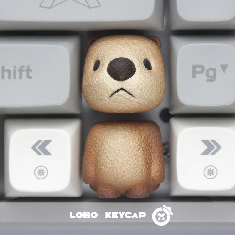 Animal Party Crocodile Up And Down Keys Personality Creative Keycap Beast Mechanical Keyboard Attachment Keycap Decor Esc Oem R4
