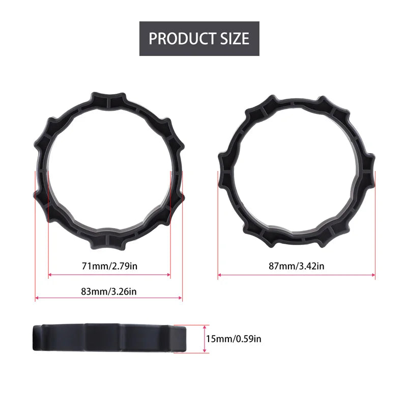 Quick Release Adapter Platstic Ring for Thrustmaster sim racing Steering Wheel T300RS/GT T500 TGT TS-PC TSXW TMX Car Game Parts