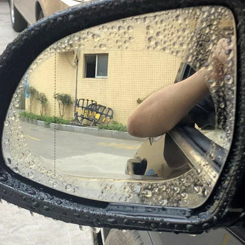 2PCS Car Sticker Rainproof Film For Car Rearview Mirror Car Rearview Mirror Rain Film Clear Sight In Rainy Days