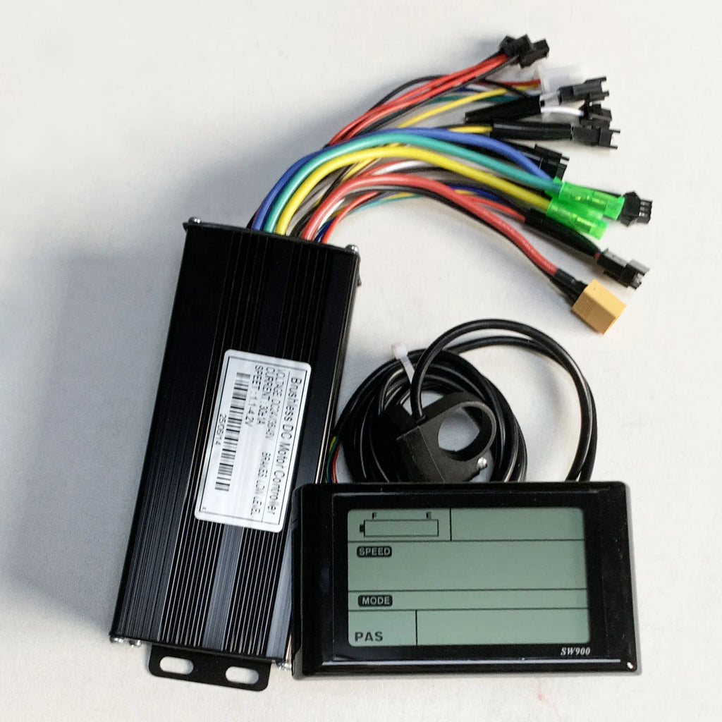 26A/30A/40A/45A E-Bike Controller Set With SW900 Meter 36V 48V 52V For 750W 1000W Brushless Motor Sine Wave Tri-Mode E-Scooter