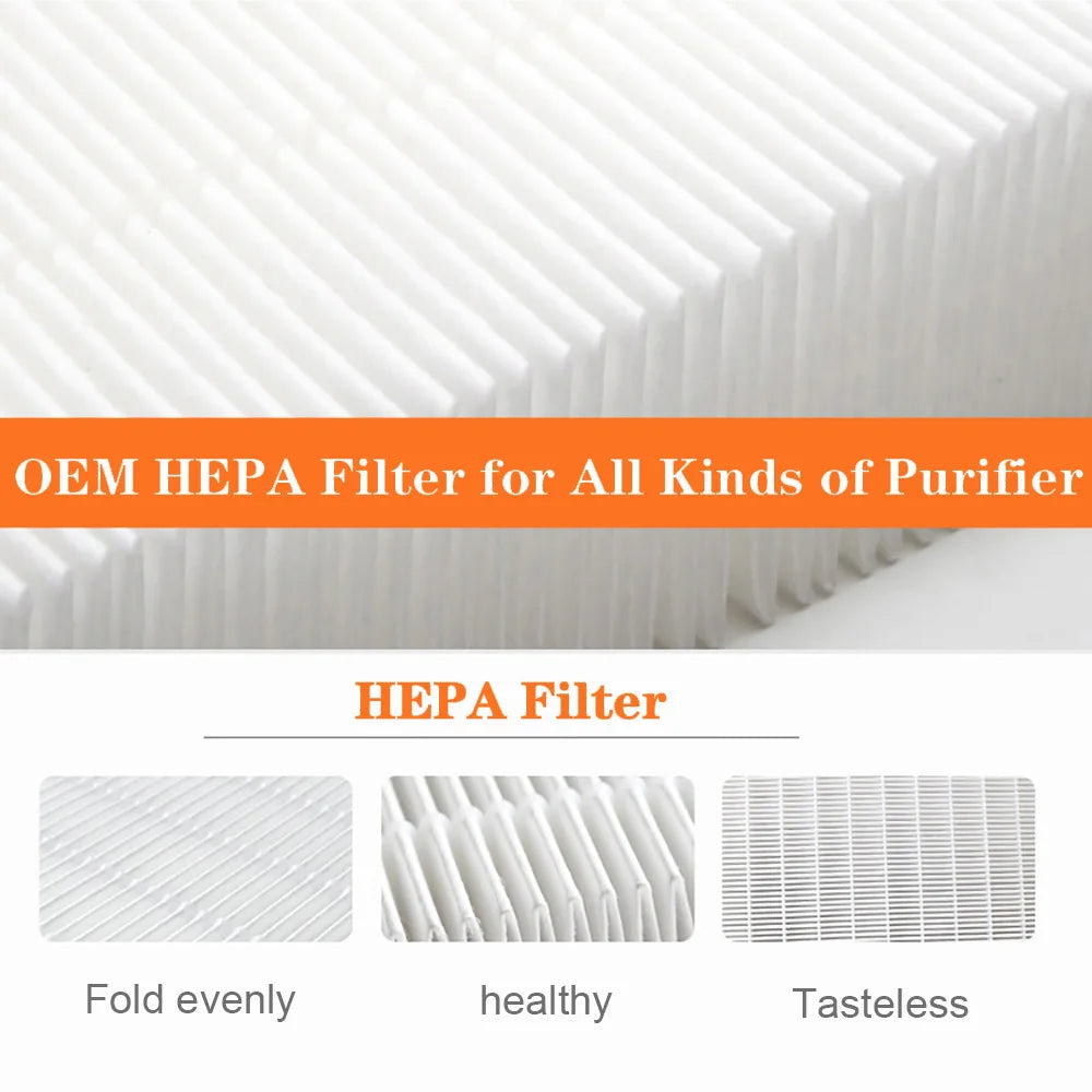 2 in 1 HEPA Filter + Active Carbon for TEFAL Pure Air Essential PT2530F0 PT2530G0 PT2530 Performance Purifier