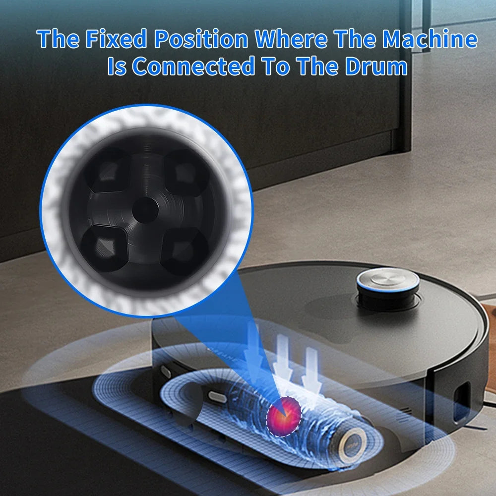 For Dreame Aqua10 Ultra Roller/Aqua10 Ultra Track/Aqua 10 Pro Track/X50Pro Robot Vacuum Cleaner Roller Mop Drum Brush Cloth Part