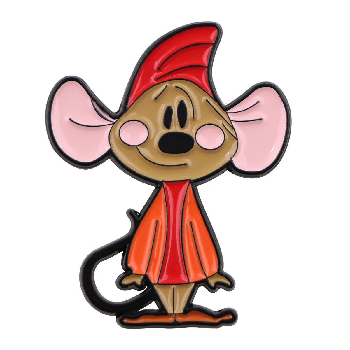 Fairy Tale Enamel Pins Cute Cartoon Mouse Brooches for Backpacks Clothing Lapel Badges Anime Jewelry Gift for Kids Women