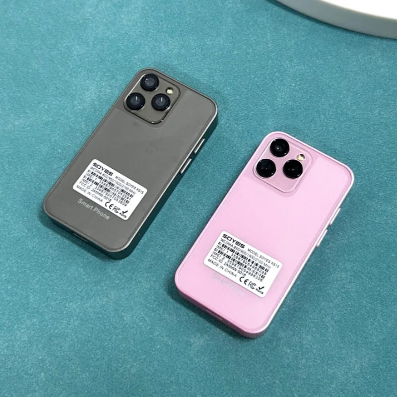 New SOYES XS15 Mini Smartphone 3.0inches MTK 2GB RAM 16GB ROM WCDMA 3G Dual SIM 2MP Rear Camera 480x854 Type-C Android Cellphone