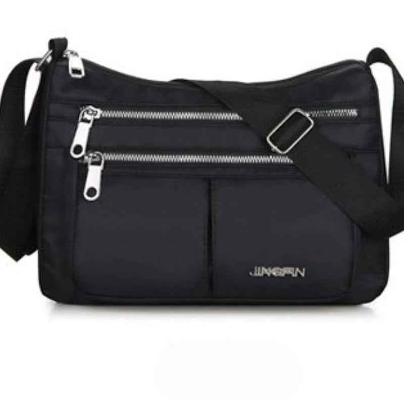 New Women's Bag Fashion Mother Shoulder Bag Oxford Waterproof and Elderly Leisure Travel Large Capacity Bag