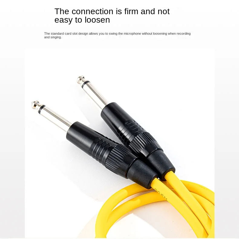 6.5mm Jack Audio Cable 6.35 Jack Male to Male Aux Cable For Stereo Guitar Mixer Amplifier Speaker Cable