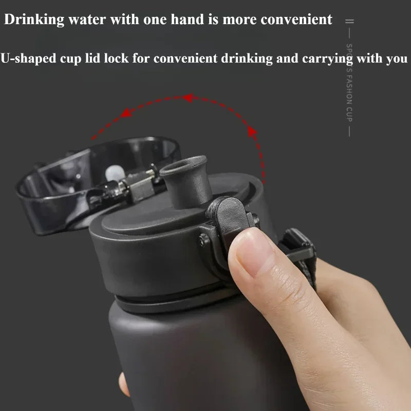 560ML Pokemon Water Cup Pikachu Mewtwo Gengar Portable Plastic Cartoon Outdoor Sports Large Capacity Travel Hiking Water Bottle