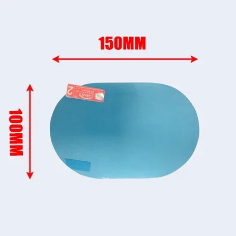 2PCS Car Sticker Rainproof Film For Car Rearview Mirror Car Rearview Mirror Rain Film Clear Sight In Rainy Days