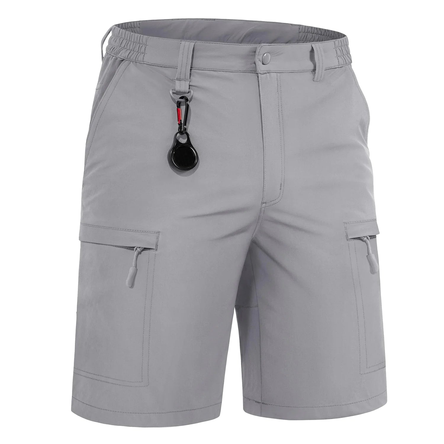TACVASEN Summer Moisture Wicking Casual Shorts Mens Cargo Work Shorts Running Jogging Sports Bottoms Nylon Rip-Stop Short Pants