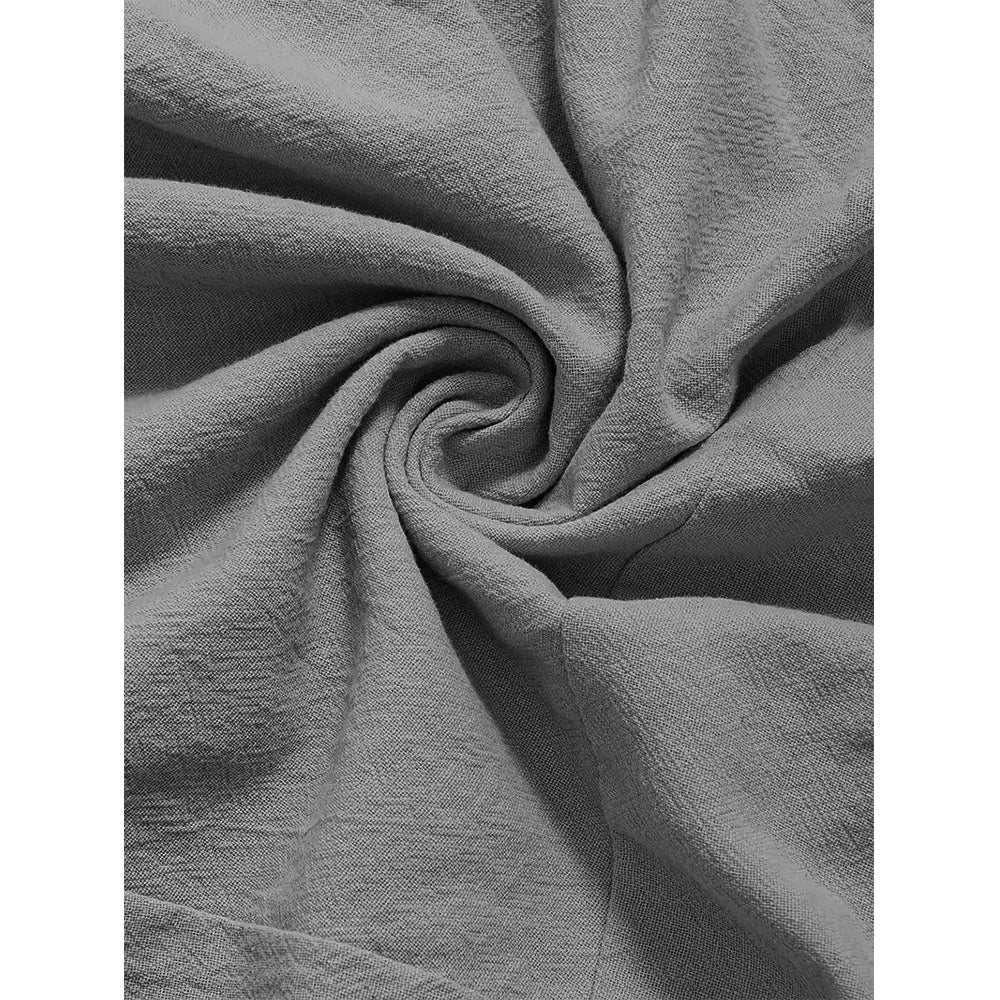 Harem Broeke vir Mans Katoenlinne Lae Kruis Gemaklike Straatdrag Los Pasvorm Asemende Liggewig Langbroek Manlike Joggers