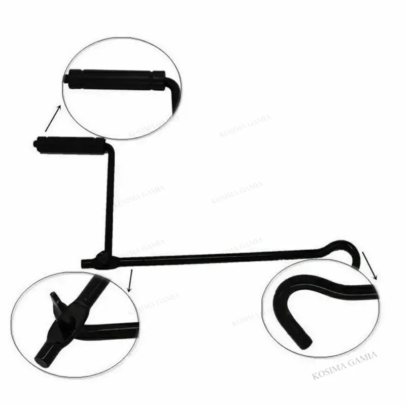 Rocker Scissor Jack Foldable Car Hand Jack Rocker For Car Jack Folding Handle General Jacks Helper Car Best Service 10X27CM