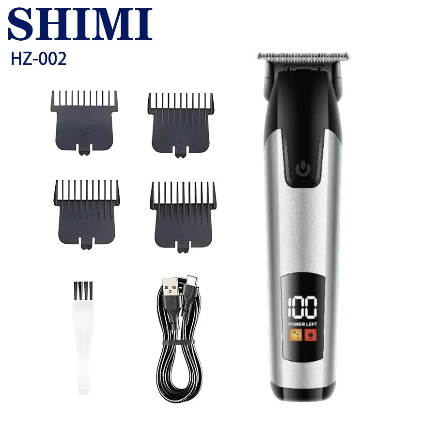 Hair Clipper New Men's Hair Trimmer Beard for Men Hair Clipper Rechargeable Electric Trimer Zero Gap Haircut Kit Machine Shaver