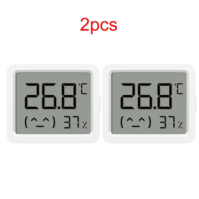 2025 XIAOMI Mijia Smart Temperature Humidity Sensor 3 MINI Bluetooth Electric Digital Hygrometer Humidity Meter For Mi Home APP