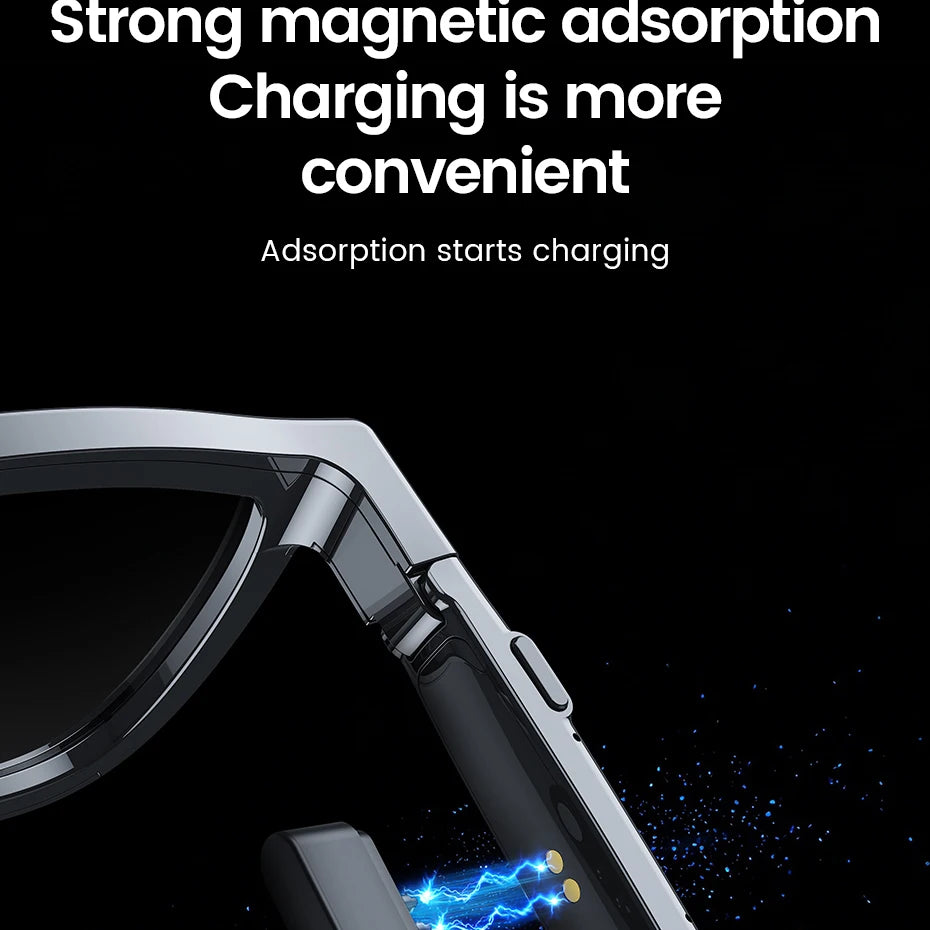 Smart Audio Glasses Touch To Color Changing IP65 AI Translation Sunglasses Noise-reducing HD Call Music Play Eyewear Men Women