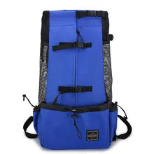 Backpack-style equipment for carrying items during travel or while driving, specially designed for Samoyed dogs and Beagle dogs