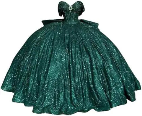 2025 New Quinceanera Dresses Ball Gown Vestidos De 15 Anos Glittering Floor-length Cinderella Princess Party Dresses Customized