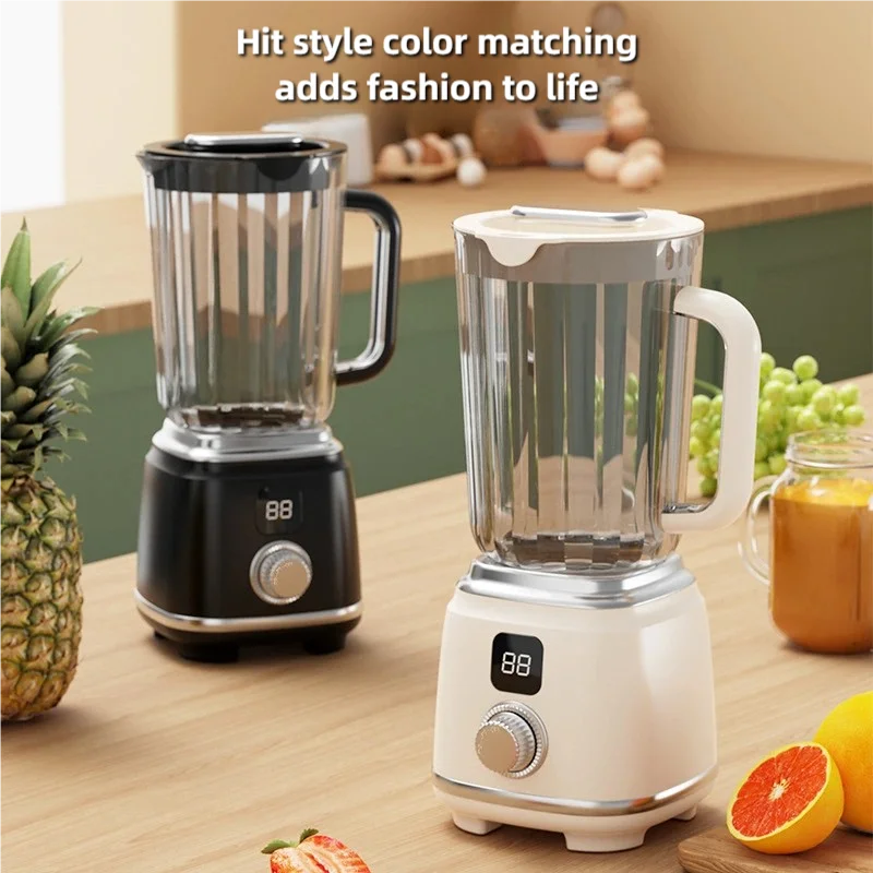 TINSOL New Home Juicer 10 Blades 3000mAh Multifunctional Blender Knob Juicer Ice Crusher  High Juicing Rate Kitchen Tools