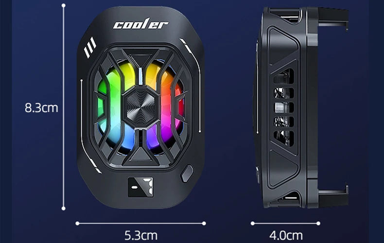 Smartphone cooler for phone cooling fan for mobile phone cooler phone gaming cell cooling plate phone cooler for games Portable