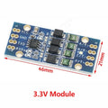 RS422 TTL two-way signal TTL 422 Module full duplex 422 to single chip 3.3V/5V